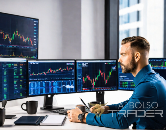 rader analisando gráficos com foco em psicologia no day trade