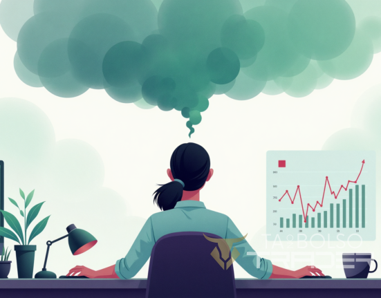 Equilíbrio emocional na gestão de risco trader