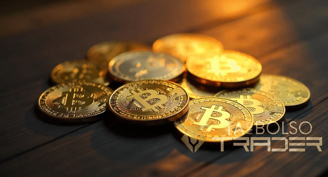 Trader analisando blockchain modular