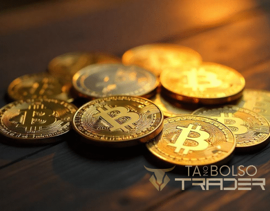 Trader analisando blockchain modular
